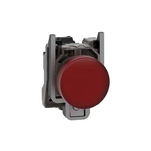 XB4BVM4 | Schneider Electric | Sinaleiro Monobloco LED Vermelho 230/240VAC