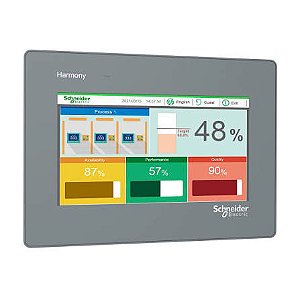 ET6400 | Schneider Electric | IHM Harmony ST6 ET6400 Tela 7" Wide Touch Resistivo Ethernet