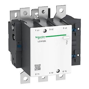 LC1F225 | Schneider Electric | Contator Tripolar TeSys F 225A AC-3 110kW Sem Bobina