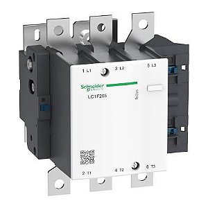 LC1F330 | Schneider Electric | Contator Tripolar TeSys F 330A AC-3 160kW sem Bobina LC1F330