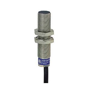 XS612B1PBL2 | Schneider Electric | Sensor Indutivo M12 Faceado 4mm PNP NC Cabo 2m