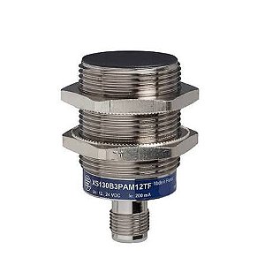 XS518B1PAL2 | Schneider Electric | Sensor Indutivo M18 Faceado 5mm PNP NO Cabo 2m Plástico