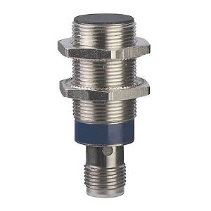 XS518B1PAM12 | Schneider Electric | Sensor Indutivo M18 Faceado Alcance 5mm PNP NO Conector M12 Corpo Plástico