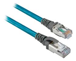 1585J-M8TBJM-2 | Allen-Bradley | Cabo Ethernet Industrial M12 4-pinos Macho para RJ45 2m Blindado TPE