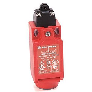 440P-CRPS12D | Allen-Bradley | Chave Fim de Curso de Segurança IEC Corpo Metálico 30mm Atuador Roldana 2NC+1NO Heavy Dut
