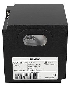 LFL1.635 | Siemens | Programador de Chama LFL1.635 220V Pré-purga 66s