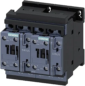 3RA2324-8XB30-1AP0 | Siemens | Chave Reversora Montada S0 12A 5.5kW Bobina 230VAC