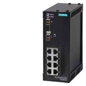 6GK6090-0GS21-0BA0 | Siemens | Switch Industrial RUGGEDCOM RS900 8 Portas RJ45 1 Porta Fibra ST 88-300VDC/85-264VAC