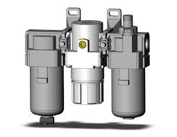 AC30-F03-A | SMC | Conjunto FRL Modular AC30-F03-A Rosca 3/8 Dreno Manual Copo Policarbonato
