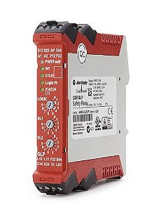 440R-GL2S2P | Allen-Bradley | Relé de Segurança GSR GLP GuardLink 2 Entradas OSSD Interface Ethernet 24V DC