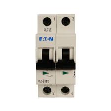 FAZ-C20/2 | Eaton | Mini Disjuntor FAZ 2 Polos 20A Curva C 15kA