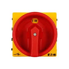 P1-25/E | Eaton | Chave Seccionadora P1 25A 3 Polos Liga-Desliga Manopla Preta Montagem Porta