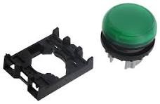 M22-L-G | Eaton | Cabeçote de Sinalizador M22-L-G Lente Verde Plano