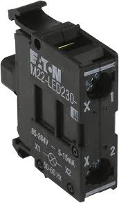M22-LED230-W | Eaton | Elemento LED M22 Branco 85/264V AC Fixação Frontal