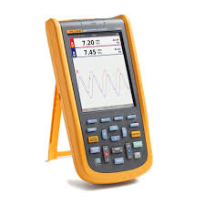 FLUKE-125B/S | Fluke | ScopeMeter Industrial Série 120B 2 Canais 40 MHz Osciloscópio Multímetro Registrador