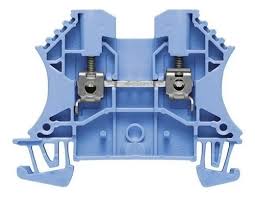 1020080000 | Weidmüller | Borne de Passagem WDU 2.5 Conexão Parafuso 0.5-2.5mm² 800V 24A Azul