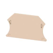 1050000000 | Weidmüller | Placa Final WAP 2.5-10 Espessura 1.5mm Bege Escuro