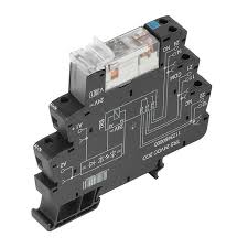 1123500000 | Weidmüller | Relé de Interface TRS 24VDC 2CO 2 Contatos Reversíveis 8A Conexão Parafuso