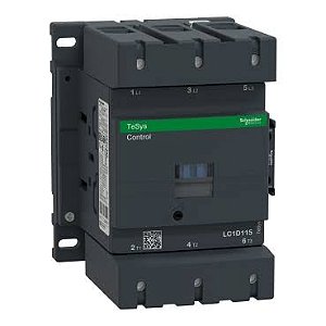 LC1D115M7 | Schneider Electric | Contator TeSys D 115A 3 Polos 1NA+1NF Bobina 220V AC