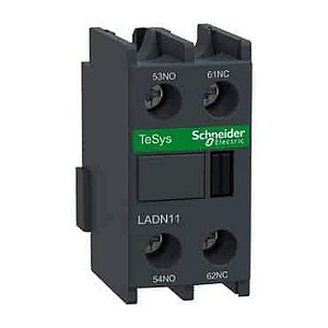 LADN11 | Schneider Electric | Bloco de Contato Auxiliar Frontal 1NA+1NF TeSys D