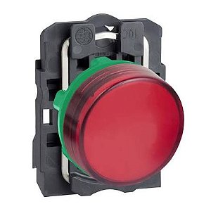 XB5AVM4 | Schneider Electric | Sinalizador Luminoso LED Vermelho 230V AC - Plástico Completo