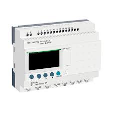 SR2B201FU | Schneider Electric | CLP Zelio Logic 20 I/O 12DI/8DO Relé 100/240VAC Display