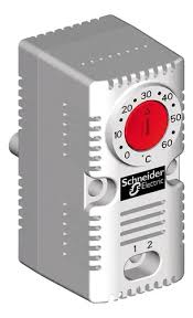 NSYCCOTHC | Schneider Electric | Termostato Mecânico Simples NF Botão Azul Ventilador NSYCCOTHC