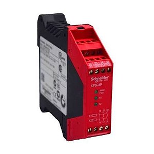 XPSUAF5130 | Schneider Electric | Relé de Segurança XPSUAF Categoria 4 PLe 24V AC/DC Terminais Mola