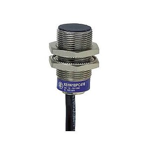 XS1N18PA349 | Schneider Electric | Sensor Indutivo M18 Non-Flush Sn 8mm PNP 1NA Cabo 2m