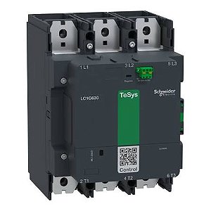 LC1G800KUEN | Schneider Electric | Contator TeSys Giga 800A 3 Polos Bobina 100/250V AC/DC