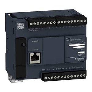 TM221C24R | Schneider Electric | CLP M221 24 I/O 14DI/10DO Relé 100/240VAC TM221C24R