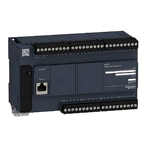 TM221C40R | Schneider Electric | CLP M221 40 I/O 24DI/16DO Relé 100/240VAC