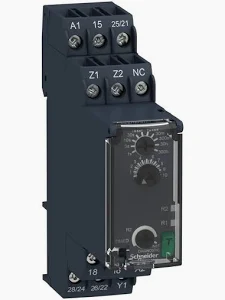 RE22R2KMR | Schneider Electric | Relé de Tempo RE22 Off-Delay 2 Saídas 24/240V
