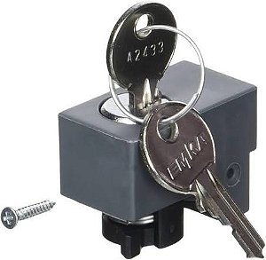 NSYIN1242E1 | Schneider Electric | Fechadura Cilíndrica com Chave 1242E - Reposição Caixas S3D