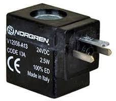 V10626-A13 | Norgren | Bobina Solenoide 22mm 24V DC 2W Padrão DIN Industrial
