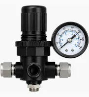 R07-200-RNEA | Norgren | Mini Regulador de Pressão Série R07 1/4" Ar e Água Corpo Latão Compacto