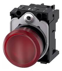 3SU1106-6AA20-1AA0 | Siemens | Sinalizador Luminoso Vermelho 230V AC