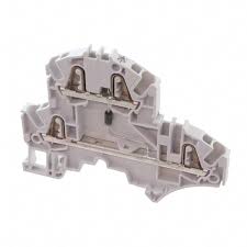 1SNK705213R0000 | ABB | Borne Duplo Nível ZK2.5-D2-PE Push-in 2.5mm² Passagem/Terra