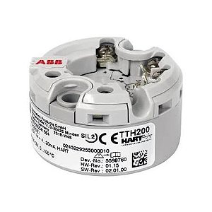 TTH200.E1.H | ABB | Transmissor de Temperatura TTH200 Montagem DIN B Entrada Universal 4-20mA HART