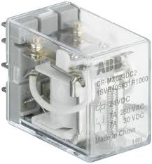 1SVR405633R1000 | ABB | Relé de Interface CR-S230VUC1CR 230VAC/DC 1 Contato SPDT 6A Push-in LED