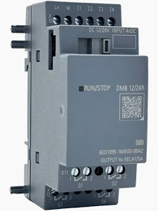 6ED1055-1MM00-0BA2 | Siemens | LOGO! AM2 AQ Módulo Analógico 12/24V DC 2 Entradas