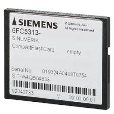 6FC5313-2AG00-0AA0 | Siemens | CF Card 64 MB SINUMERIK/SIMOTION vazio