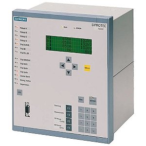 7UM6211-5EB92-1AA0 | Siemens | Relé de Proteção SIPROTEC 4 7UM62 12xI 4xV Display Texto Gabinete 1/2x19" PROFIBUS