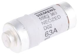 5SE2363 | Siemens | Fusível Neozed D02 63A - Caixa com 10 Unidades