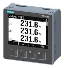 7KM1020-0BA01-1DA0 | Siemens | Multimedidor SENTRON PAC1020 72x72mm LCD 3 fases 690V/5A RS485 Modbus RTU classe 1