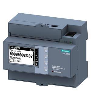 7KM2200-2EA40-1JA1 | Siemens | Multimedidor SENTRON PAC2200 96x96mm LCD 3 fases 277/480V 5A Modbus TCP/IP