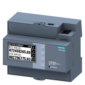 7KM2200-2EA40-1EA1 | Siemens | Multimedidor SENTRON PAC2200 96x96mm LCD Trifásico 480/277V 5A RS485 Modbus RTU
