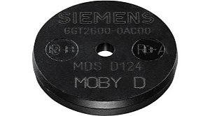 6GT2600-0AC00 | Siemens | Transponder RFID HF ISO 15693 2000 bytes FRAM Parafusável MDS D139