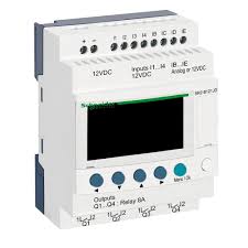 SR2B121JD | Schneider Electric | Zelio Logic SR2B121JD 12 I/O 8DI/4DO Relé 12VDC Display