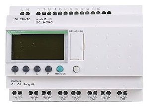 SR2A201BD | Schneider Electric | Zelio Logic 20 I/O 24VDC Compacto sem Display